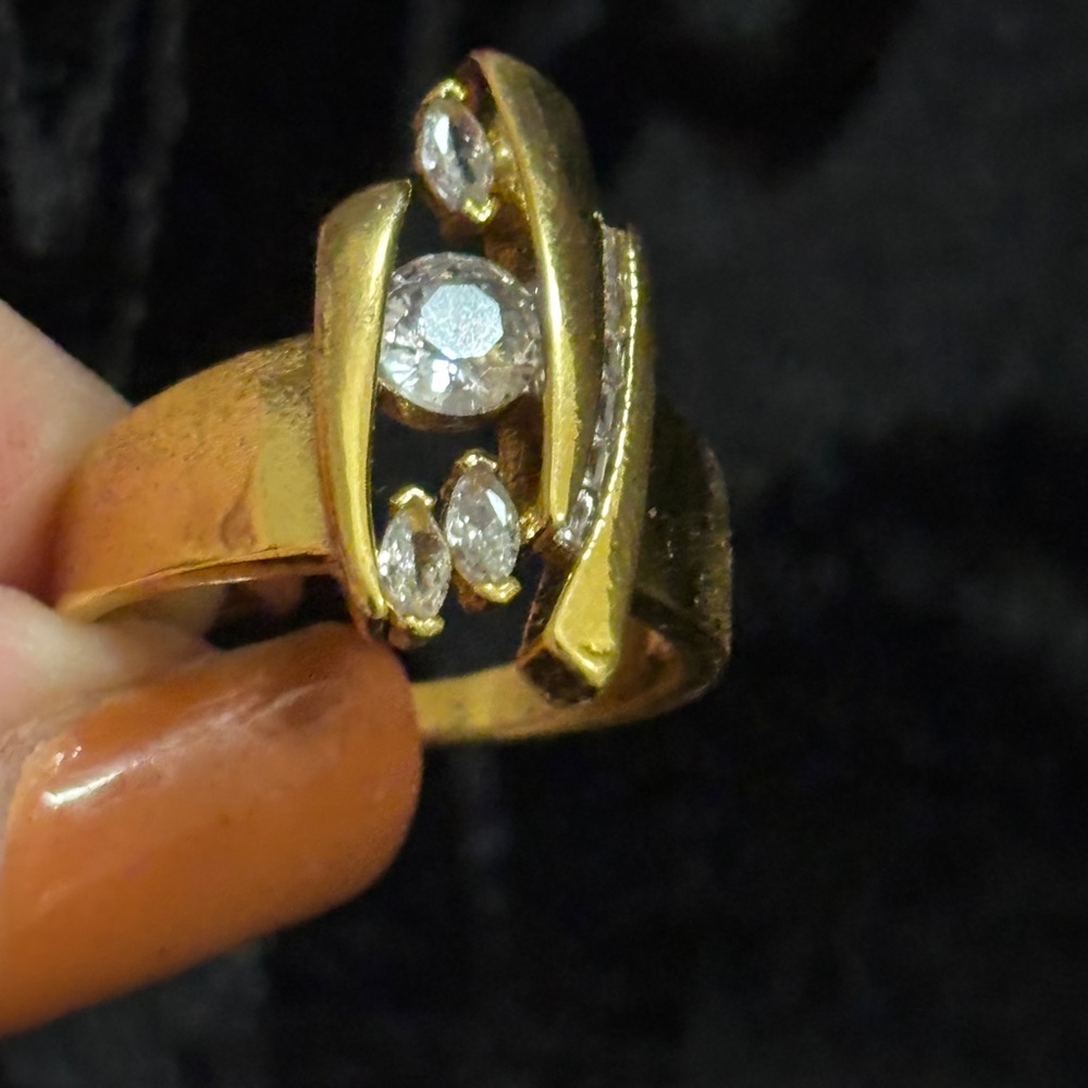 ELEGANT ABSTRACT LADIES RING 6,7,8,9,10 - Picture 12 of 16